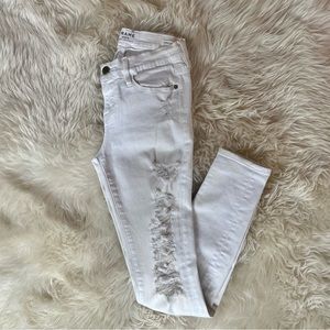 Frame denim, white Le Skinny de Jeanne